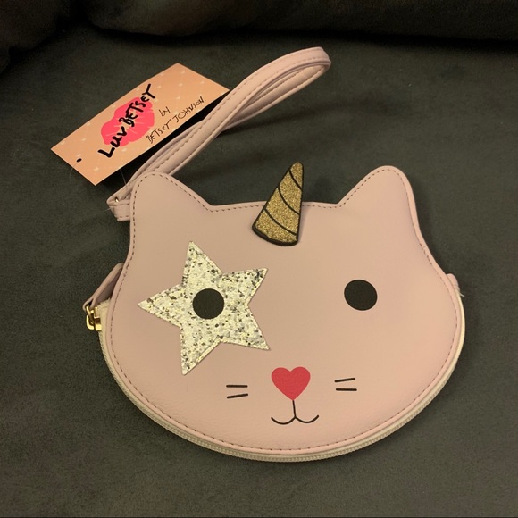 Betsey Johnson Handbags - Luv Betsey Unicorn coin purse